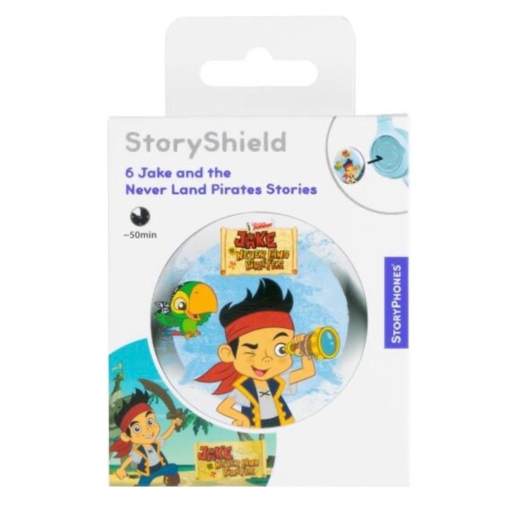 StoryPhones StoryShield Disney Jake and the‎ Never Land Pirates 6 Stories New